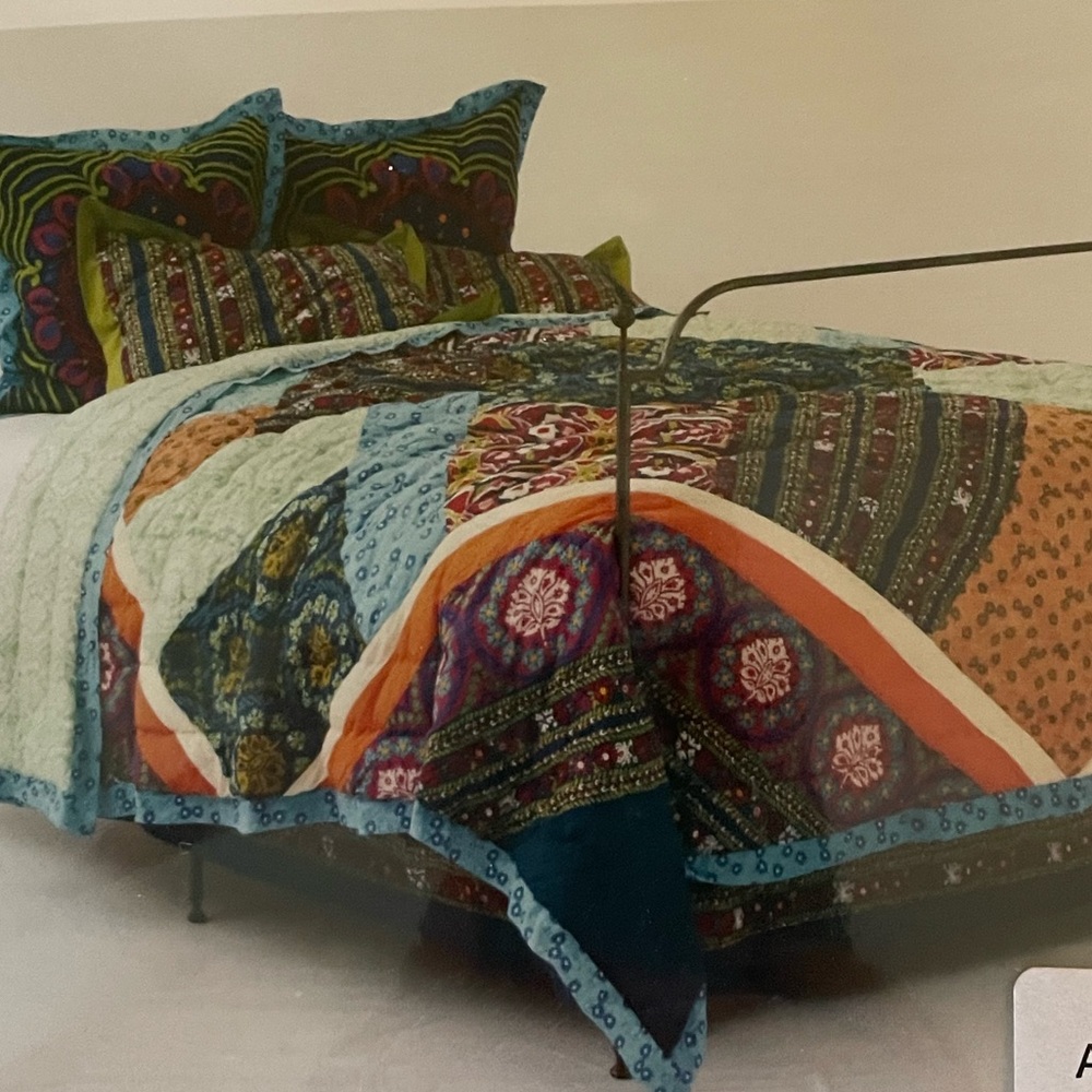 Anthropologie Bedding—Wildfield Collection